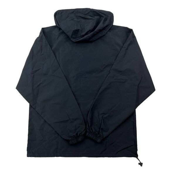 New Champion Men US S Black Windbreaker Anorak Jacket Lightweight Pullover - Picture 3 of 14